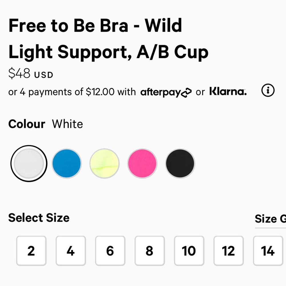 Free to be lululemon bra